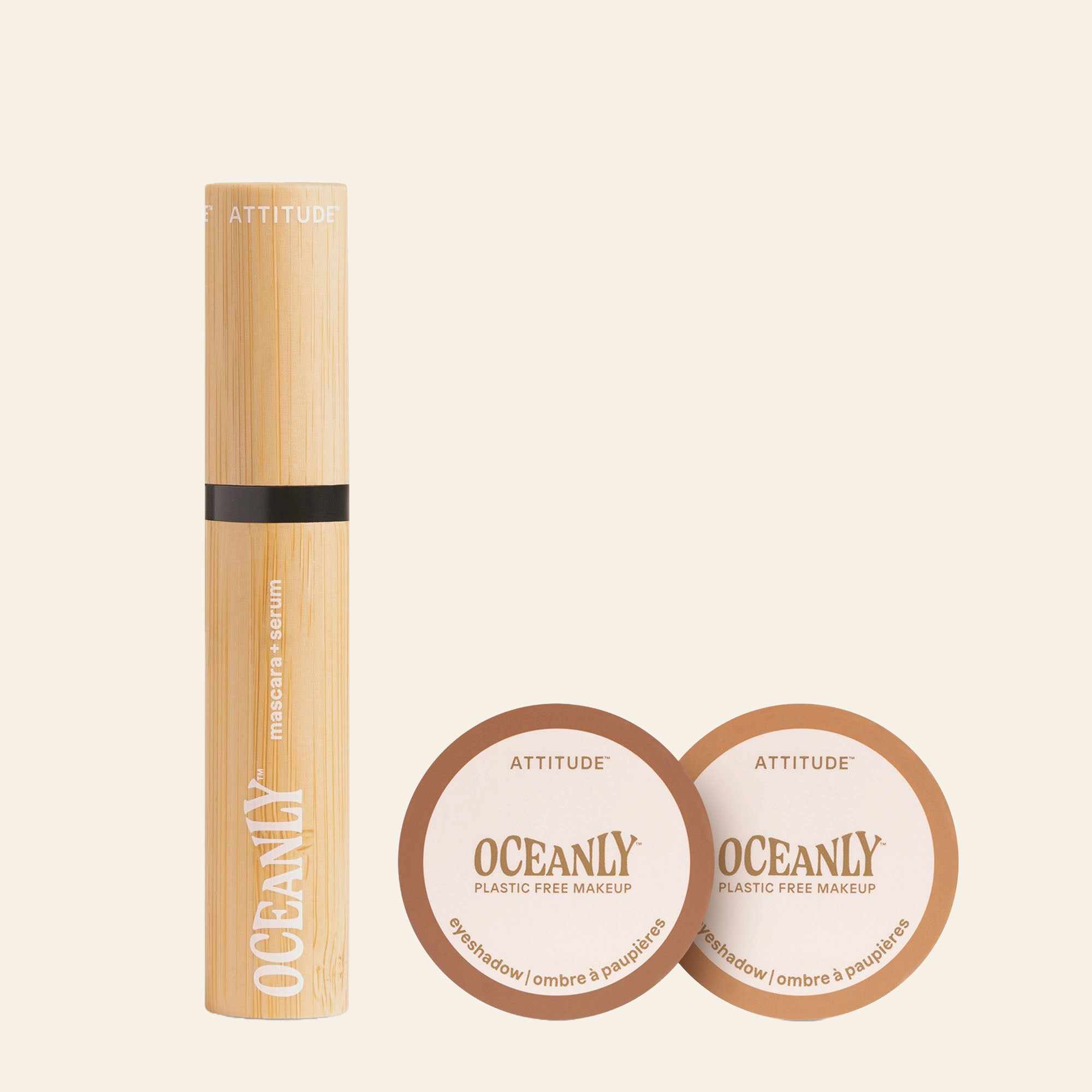 Mascara & Eyeshadow Set - Brown