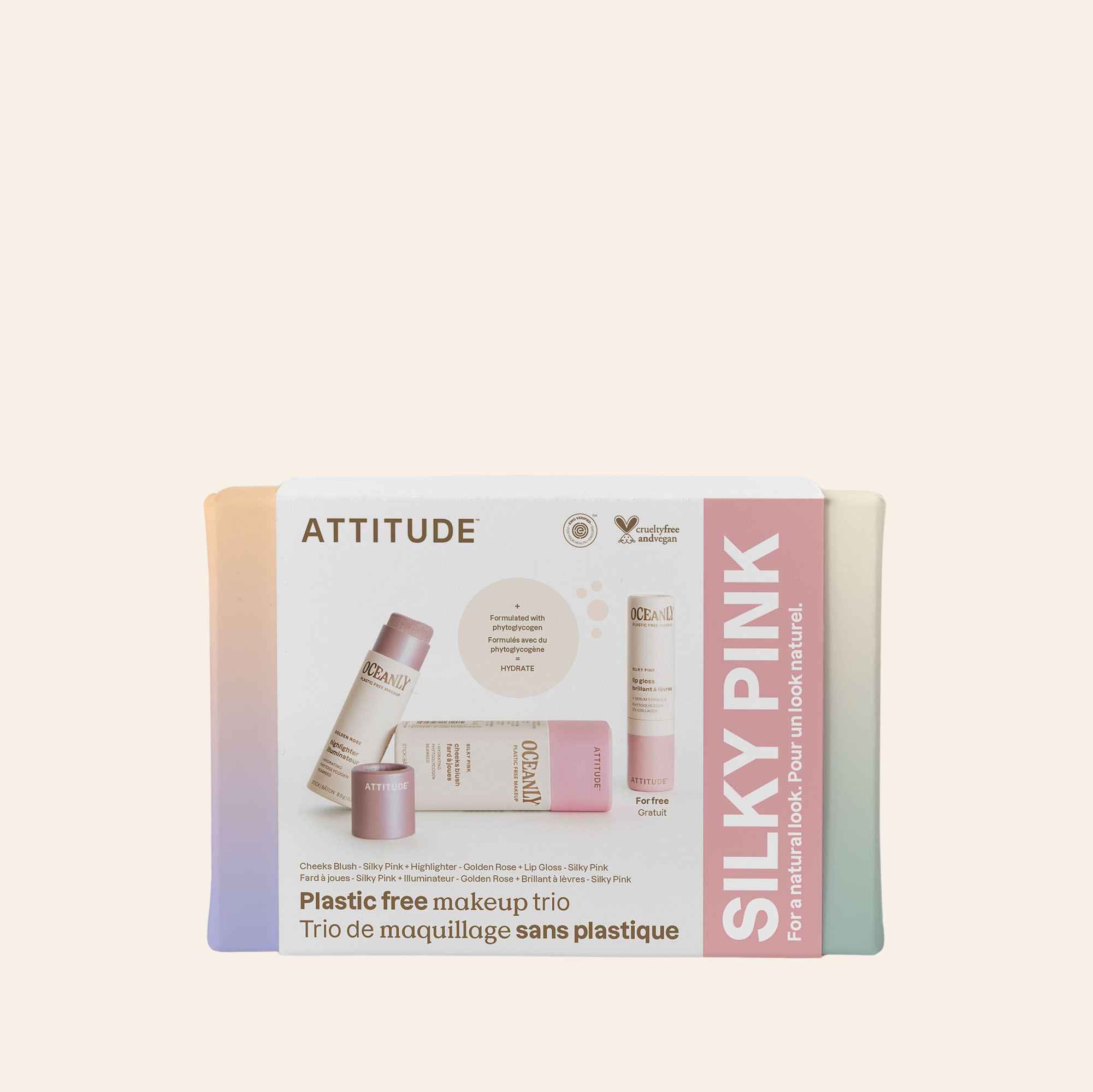 Silky Pink Makeup Set